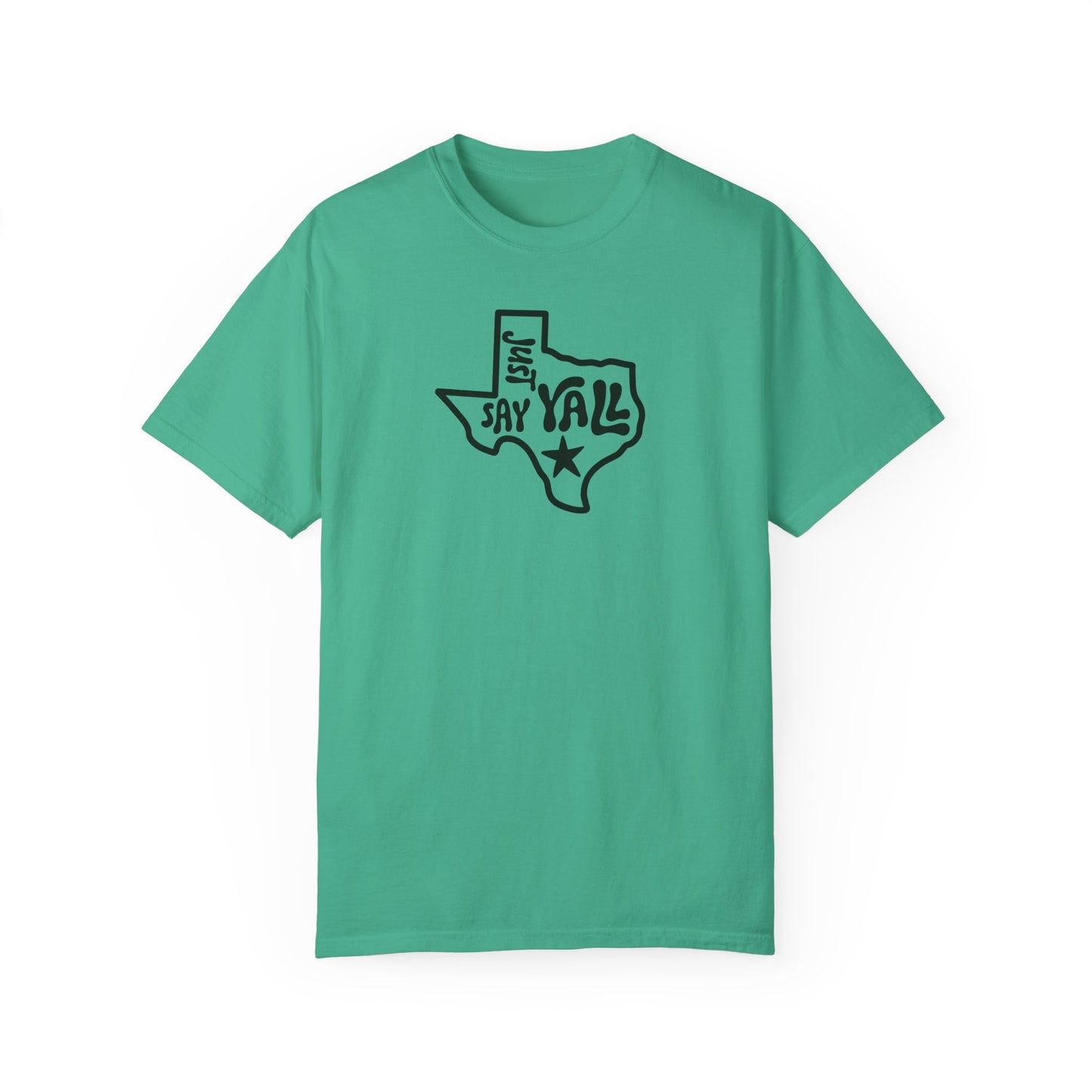 Texas Shape 'Just Say Yall' T-shirt