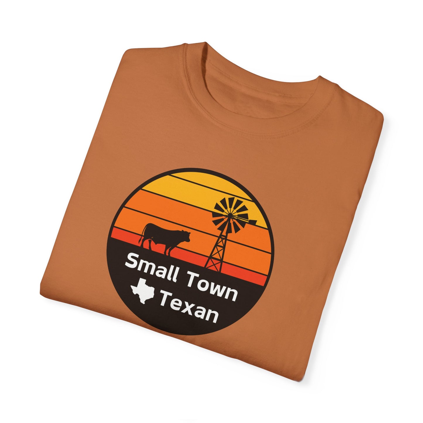 Sunset Small Town Texan T-shirt
