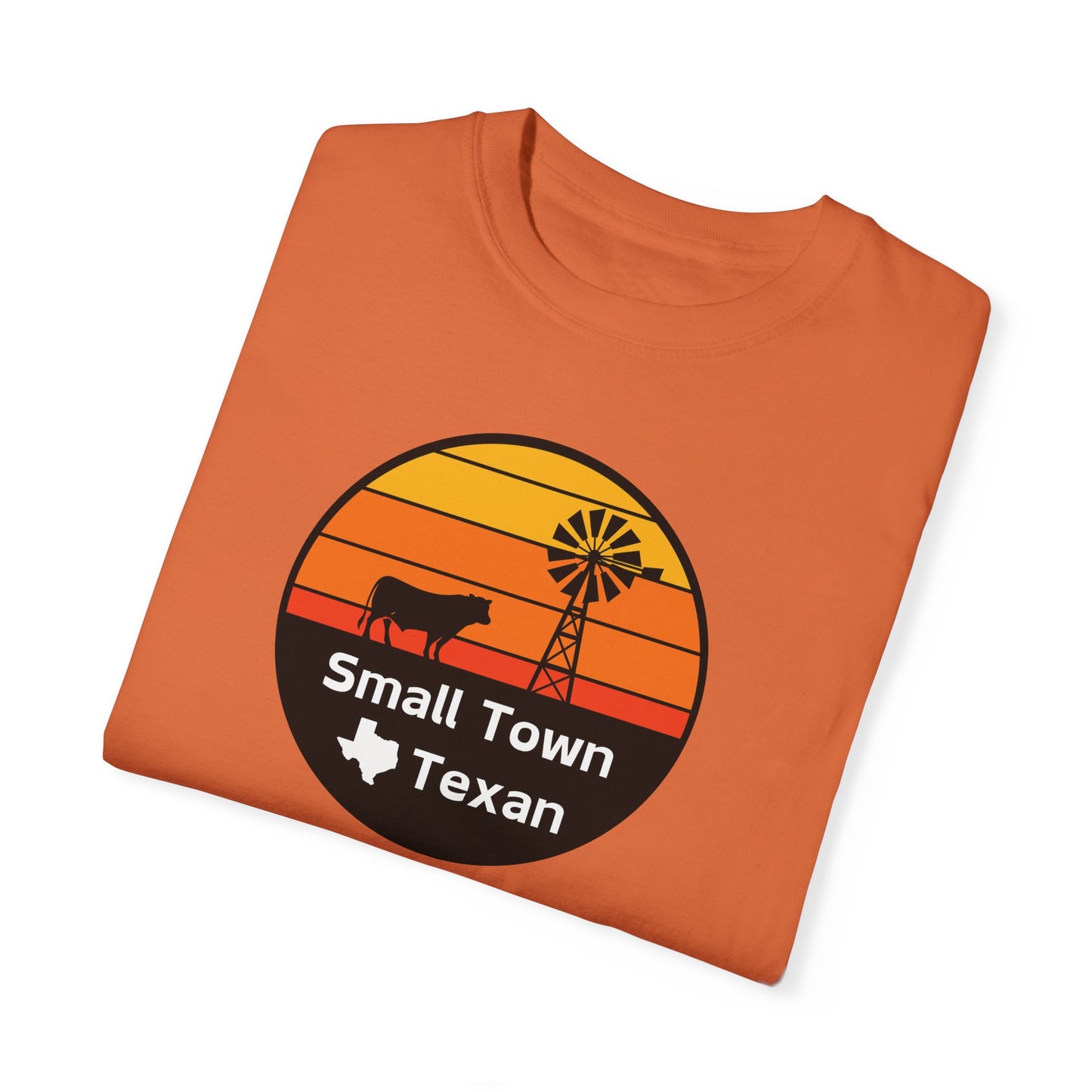 Sunset Small Town Texan T-shirt