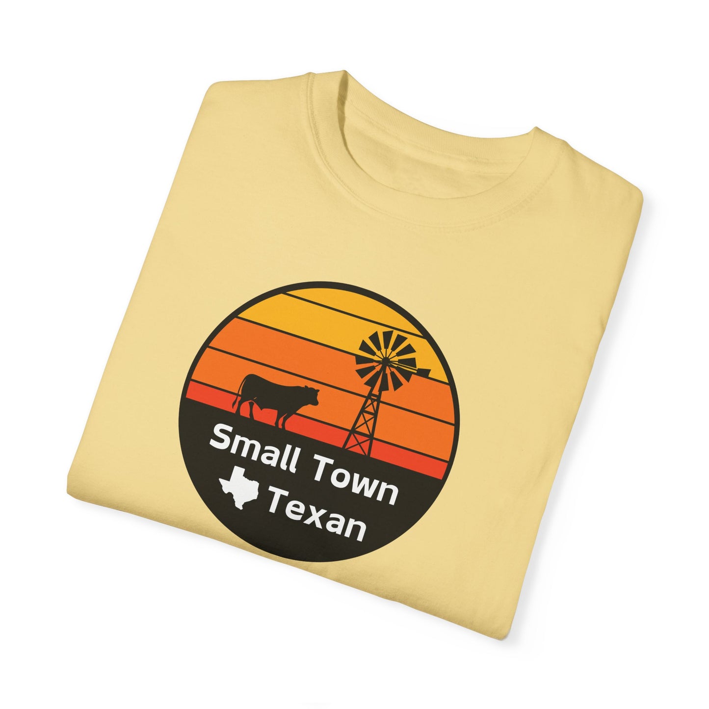 Sunset Small Town Texan T-shirt