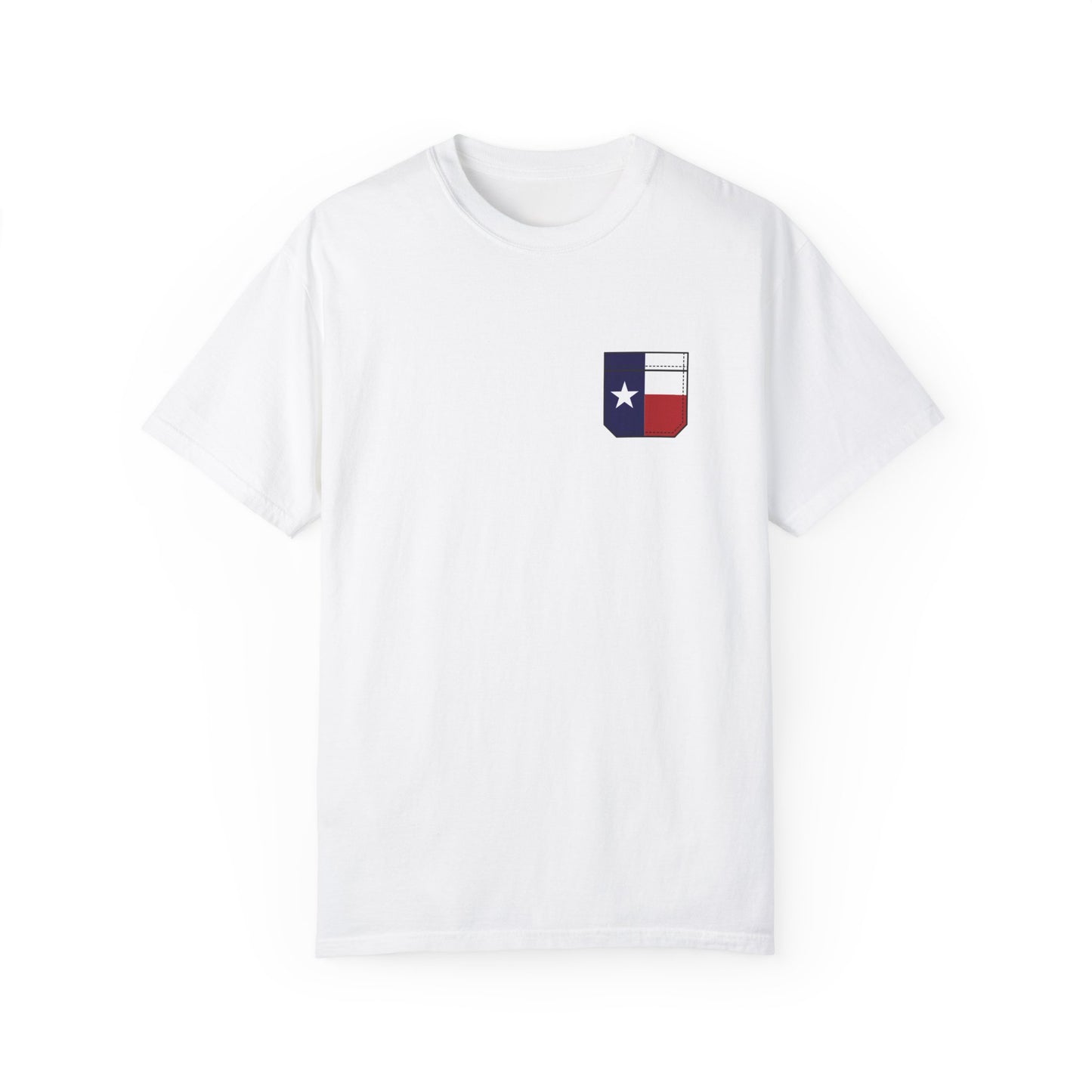 Texas Flag Pocket T Shirt