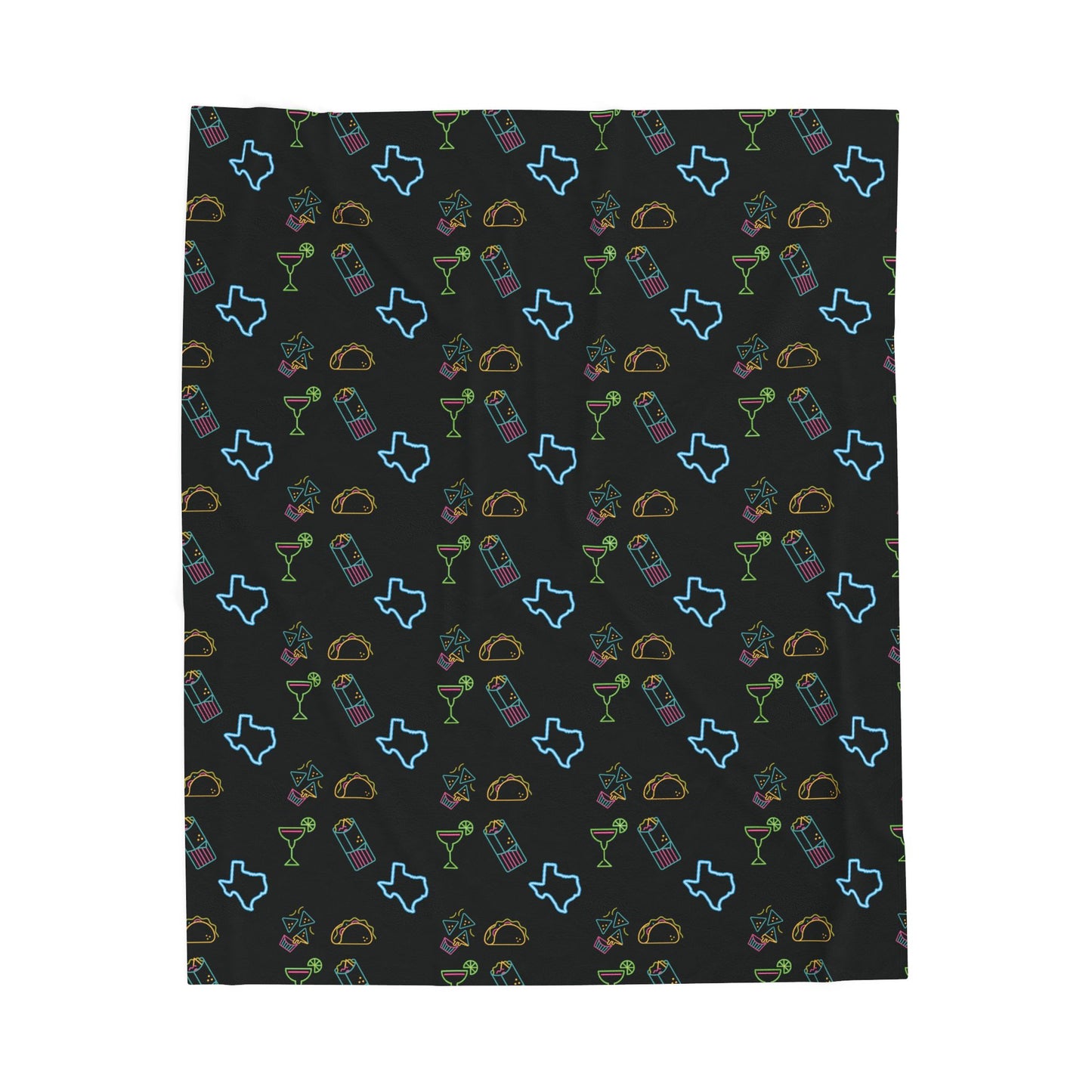 Neon Texas Blanket