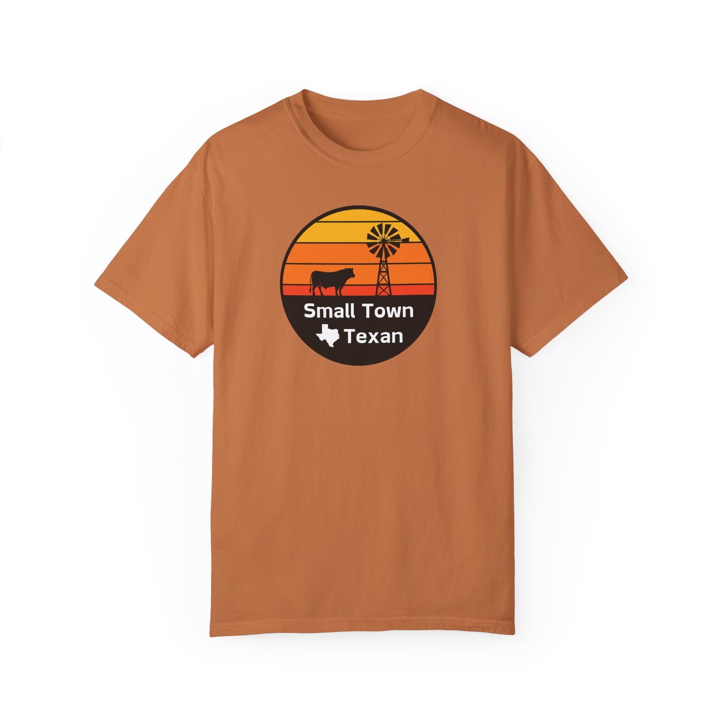 Sunset Small Town Texan T-shirt