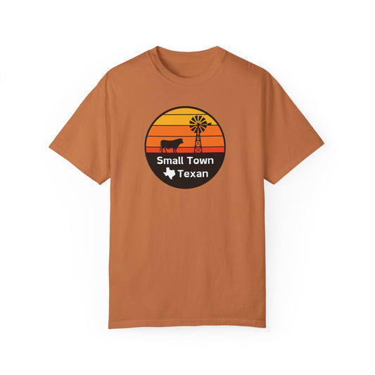 Sunset Small Town Texan T-shirt