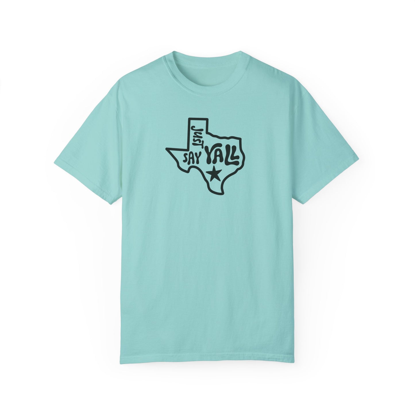 Texas Shape 'Just Say Yall' T-shirt