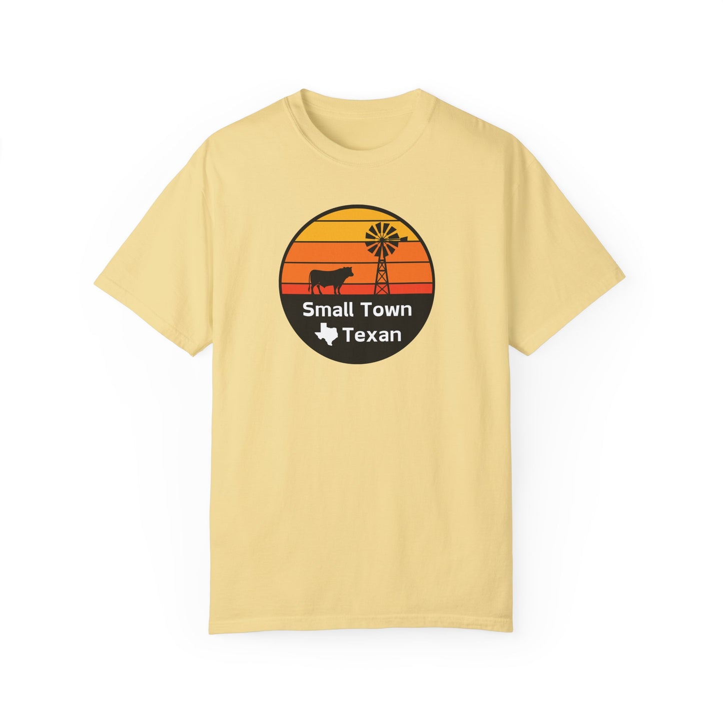 Sunset Small Town Texan T-shirt