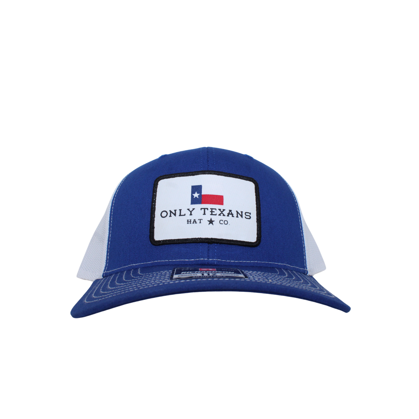 Only Texans Hat Co. - Blue/White Richardson 112
