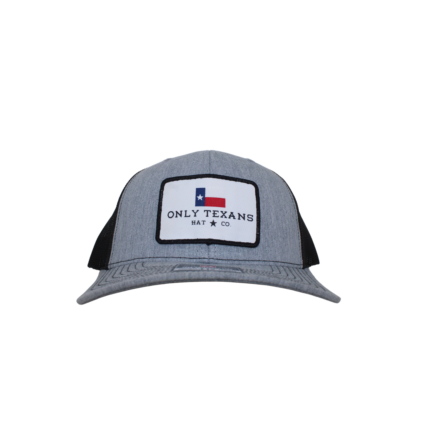 Only Texans Hat Co. - Heather Grey/Black Richardson 112