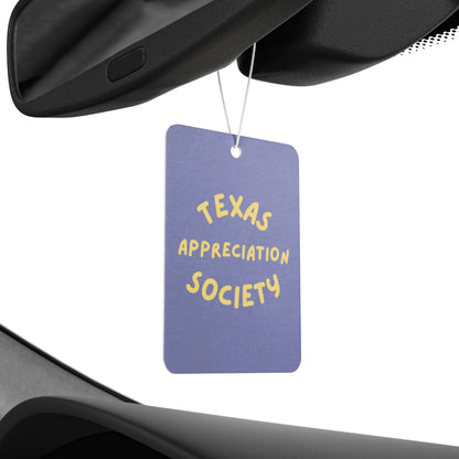 Texas Appreciation Society Car Air Freshener