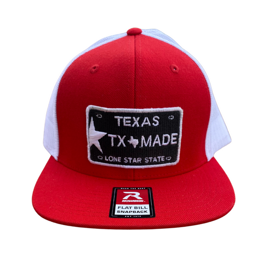 Richardson 511 TX MADE Hat - Red/White