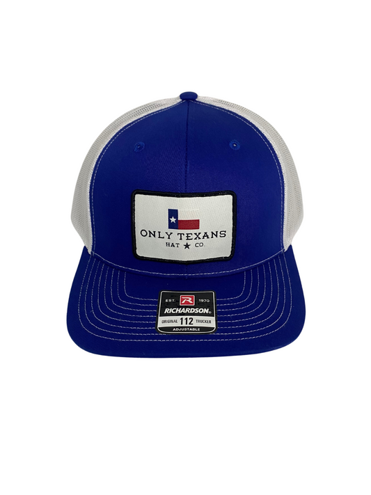 Richardson 112 Only Texans Hat Co. - Blue/White